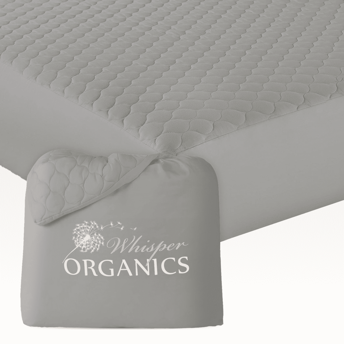 Organic Cotton Quilted Mattress Pad Protector